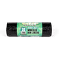 Super Strong 10 Heavy Duty Wheelie Bin Liners, 240 Litre Capacity Black Bag